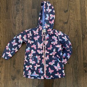 Hatley Raincoat - size 6, butterfly